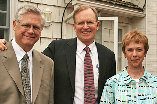 L-R: Kevin Taylor, CIO Steve Hess, and executive assistant Judy Yeates.