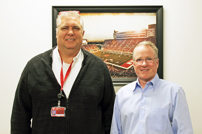 L-R: New Project Managers Kevin Buchan and David Craig.