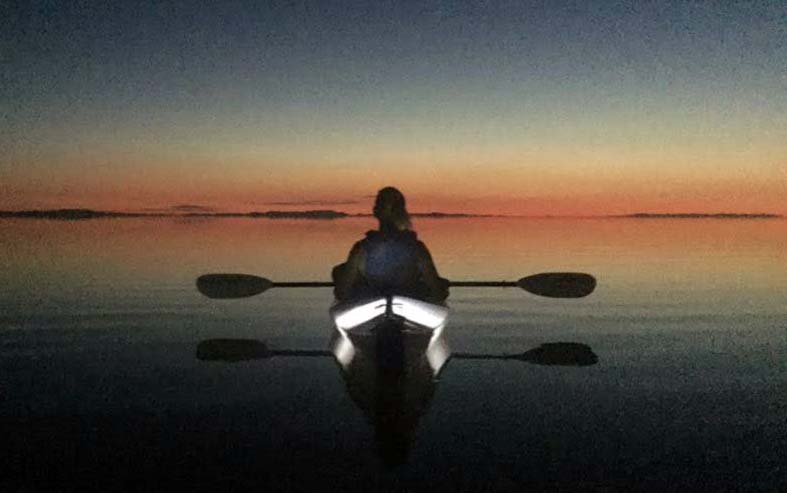 Van Buren on the Great Salt Lake watching the Perseid meteor shower