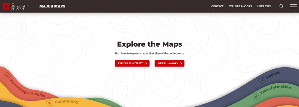 The Major Maps website.