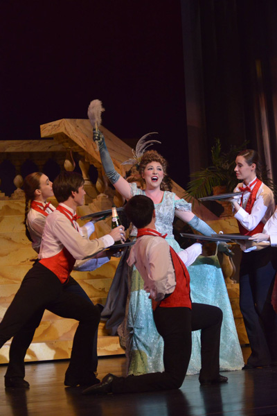 Adair has performed in a number of productions, including "Pagliacci," "Shrek," and "La rondine."