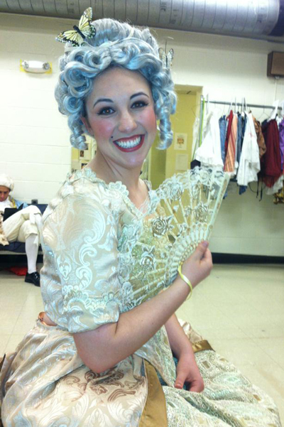 Adair has performed in a number of productions, including "Pagliacci," "Shrek," and "La rondine."