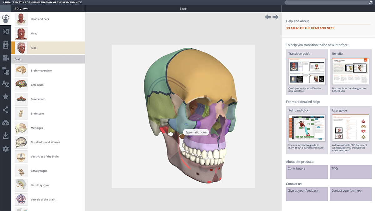    Anatomy.TV provides medically accurate and detailed 3D rendering of human anatomy based on imaging data. 