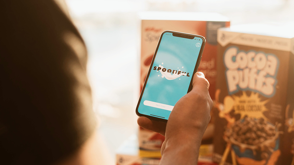 Spoonful is a student startup selling cereal by the bowl and delivering cereal anywhere at the U via an app that can be found in the Apple Store.
