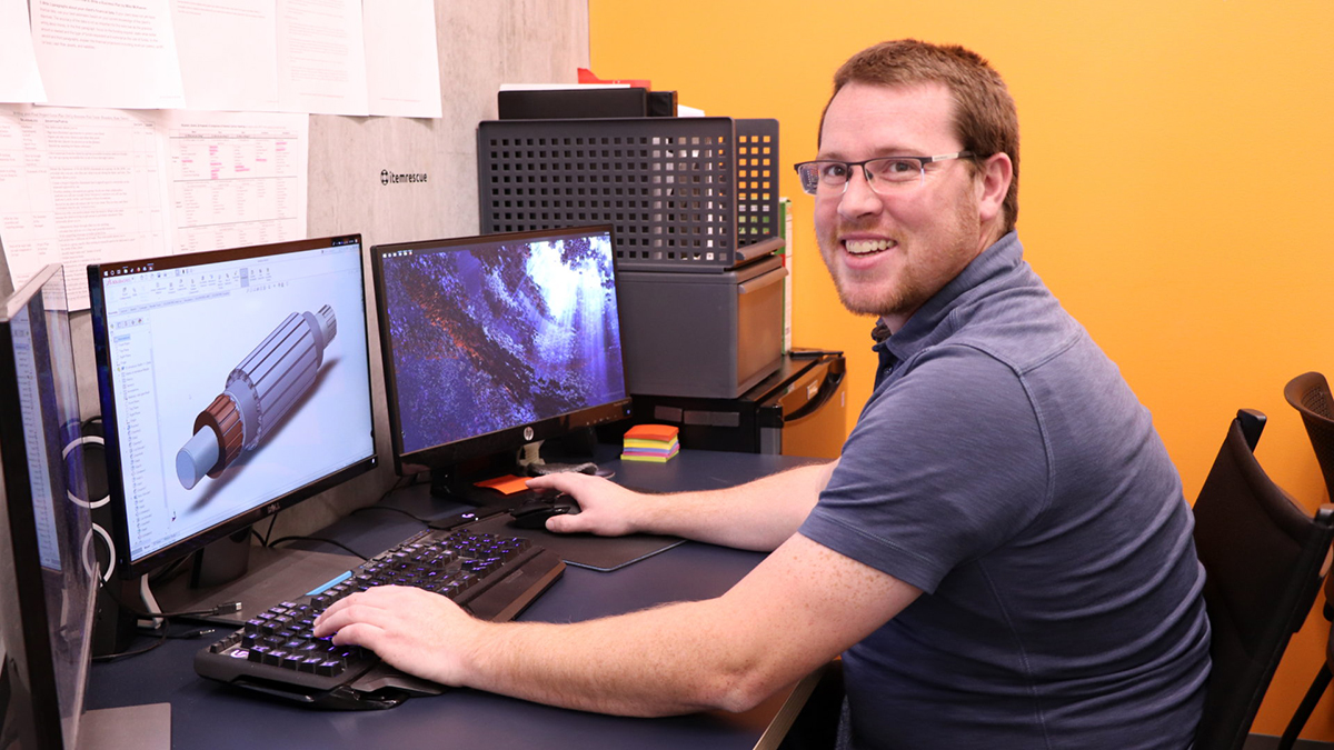 To ease the workload of engineers, Trevor Newsom, a former engineering student at the U, founded Gearhold Technologies, which is designed to improve computer-aided design (CAD) services.