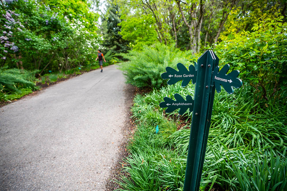 Scenes from the Red Butte Garden and Arboretum. Photos courtesy of Dave Titensor, the University of Utah.