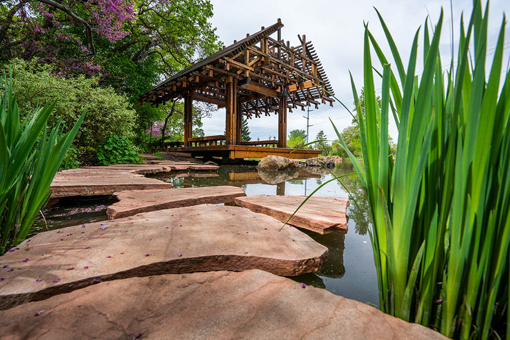 Scenes from the Red Butte Garden and Arboretum. Photos courtesy of Dave Titensor, the University of Utah.