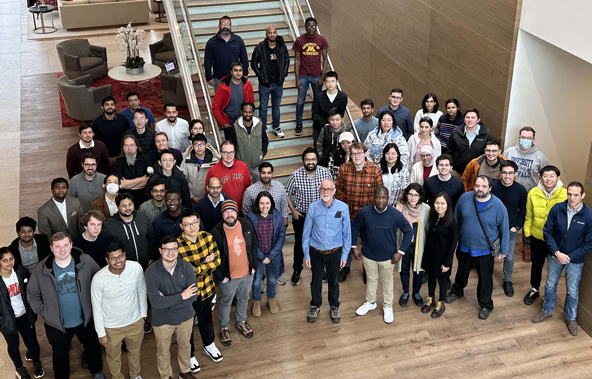      Attendees of the second POWDER-RENEW Mobile and Wireless Week, held January 23-27, 2023, at the Alumni House at the University of Utah.