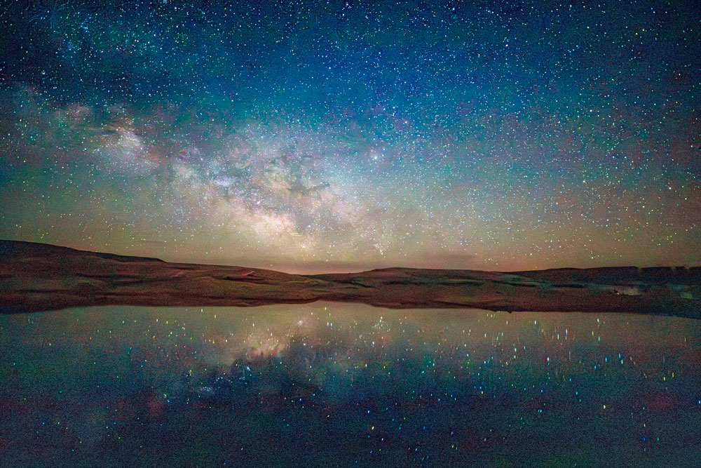 "Lake Powell at Night" by Gary Carter.