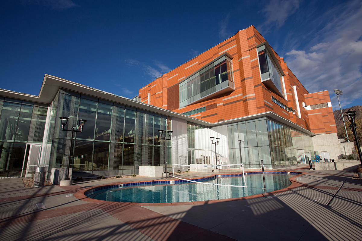 The Eccles Student Life Center (Photo courtesy of the University of Utah)