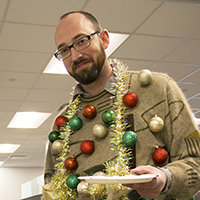Don we now our bold apparel: USS ugly sweater contest