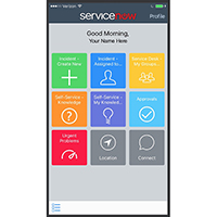 ServiceNow mobile app available for iOS, Android