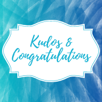 Kudos & Congratulations — October 2019
