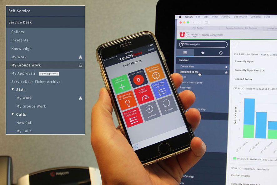 ServiceNow mobile app available for iOS, Android - University ...