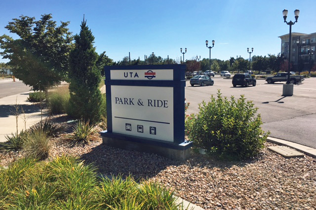 West Valley Central Park & Ride TRAX station