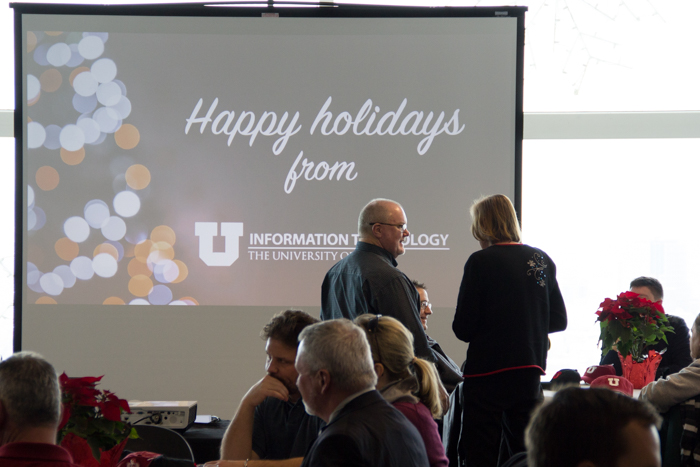 Paul Burrows attends the 2016 UIT Holiday Luncheon.