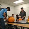 USS pumpkin-carving contest.
