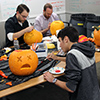 USS pumpkin-carving contest.