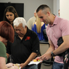 Marv Hawkins' retirement reception