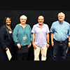 2019 UIT All-Hands Meeting, L-R: Syndi Haywood, Julia Harrison, Arnie Carter, and Leland Stenquist