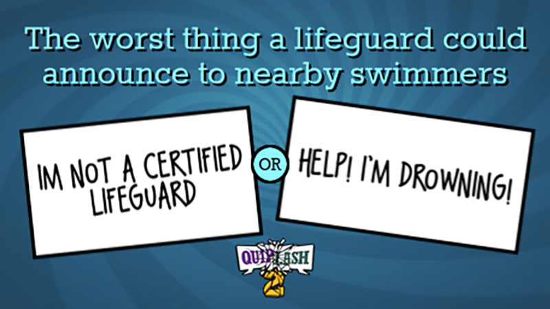 Staff also played Quiplash on Jackbox Games.