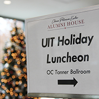 Scenes from the 2022 UIT Holiday Luncheon at the Alumni House