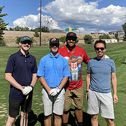 Scenes from the 14th annual ITS-UIT golf tournament (image courtesy of Mark Curtz).
