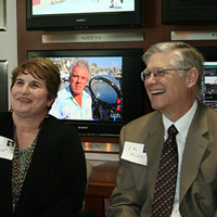 Kevin and Gerri' Taylor at his retirement party